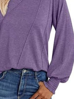 Round Neck Long Sleeve Top
