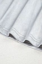 Round Neck Satin Tank Top