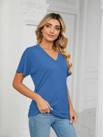 V-Neck Short Sleeve T-Shirt
