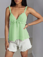 Lace Detail Layered Cami