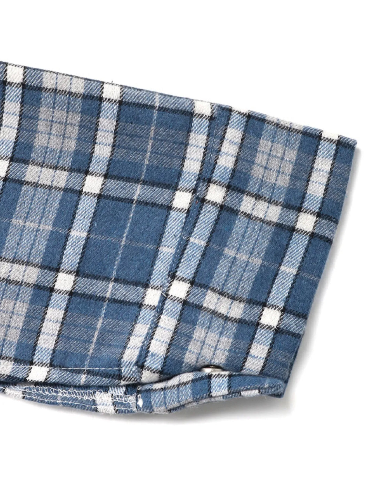 Plaid Button Up Long Sleeve Shirt