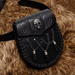Medieval Faux Leather Belt Coin Pouch