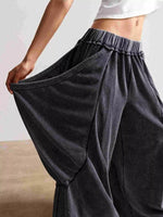Oversized Wide-Leg Harem Pants