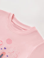 Children's Bunny Graphic Short Sleeve Tee