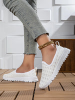 Breathable Mesh Slip-On Sneakers