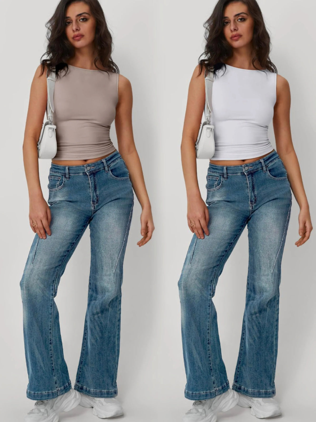 2 Piece Round Neck Tank
