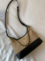 Chain Decor Crossbody Bag