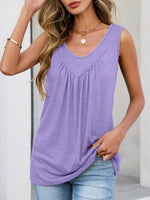 Casual V-Neck Tank