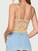 Lace Adjustable Strap Cami