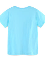 Children‘s Excavator Print Short Sleeve T-Shirt