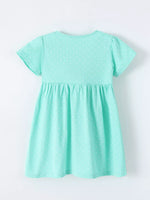 Children's Bunny Print Button Detail Dress