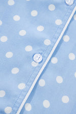 Dotted Print Soft Short Pajama Set