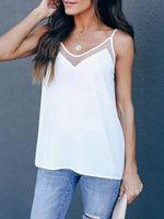 Full Size V-Neck Cami Top Plus Size