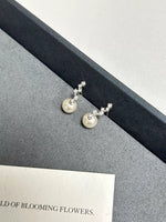 925 Sterling Silver Zircon Earrings
