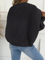 Open Front Batwing Sleeve Cardigan