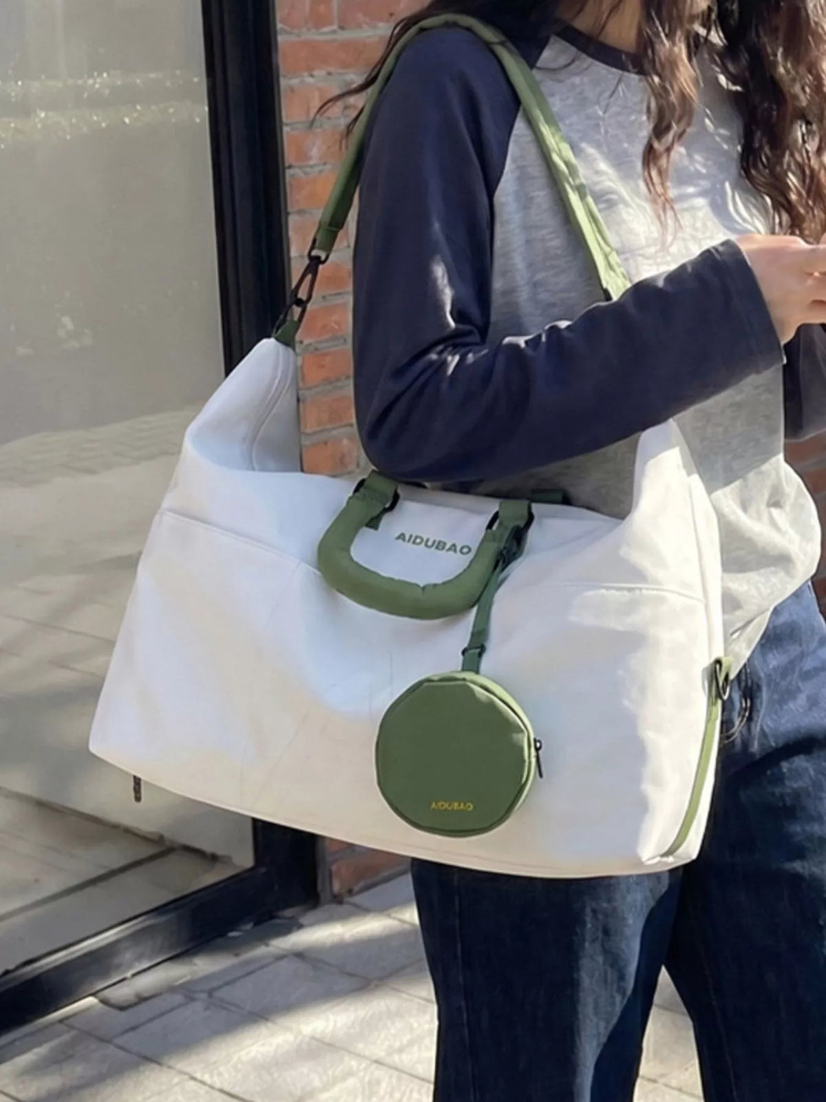 Duffle Bag with Detachable Pouch