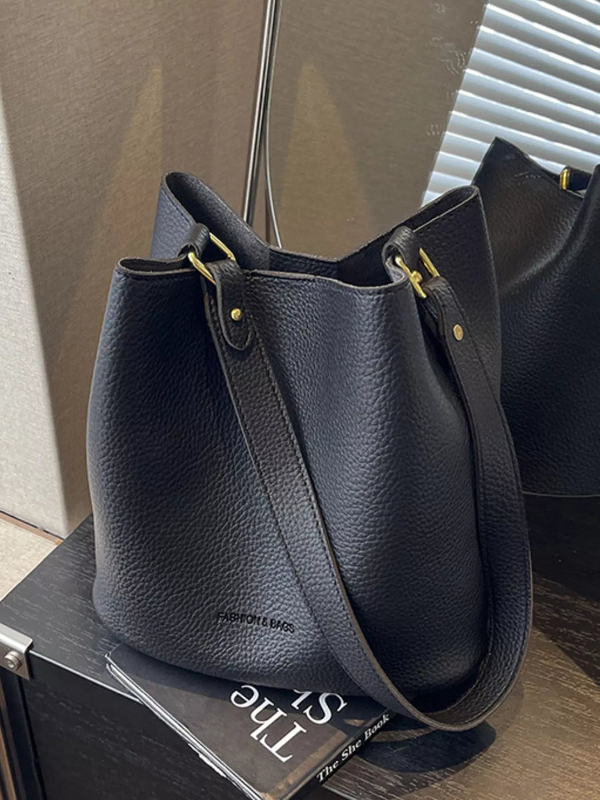Solid Color Tote Bag