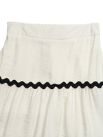 Tiered Flowy Midi Skirt