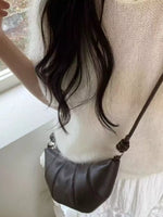 Croissant Shaped Crossbody Bag