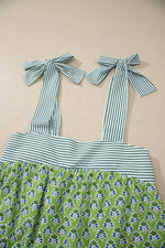 Tie-Strap Floral Print Tank