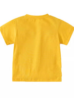 Children's Octopus Graphic Short Sleeve T-Shirt