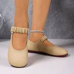 Round Toe Flat Loafers