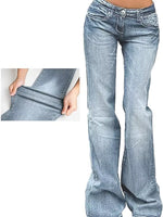 Low Rise Flare Jeans