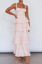 Floral Layered Maxi Dress