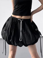 Bubble Drawstring Casual Shorts