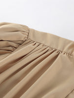 Puff Sleeve Button-Down Jacket