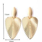 Leaf Shape Dangle Earrings