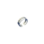 925 Sterling Silver Open Cuff Ring
