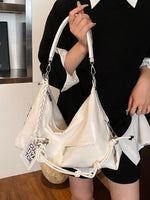 Vintage Braided Strap Shoulder Bag