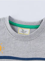Children's Dinosaur Graphic Round Neck Tee
