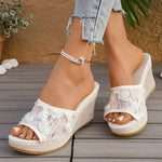 Open Toe Wedge Sandals