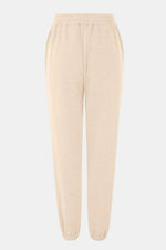 Elastic Waist Joggers with Pockets
