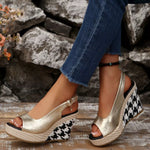 Open Toe Wedge Sandals