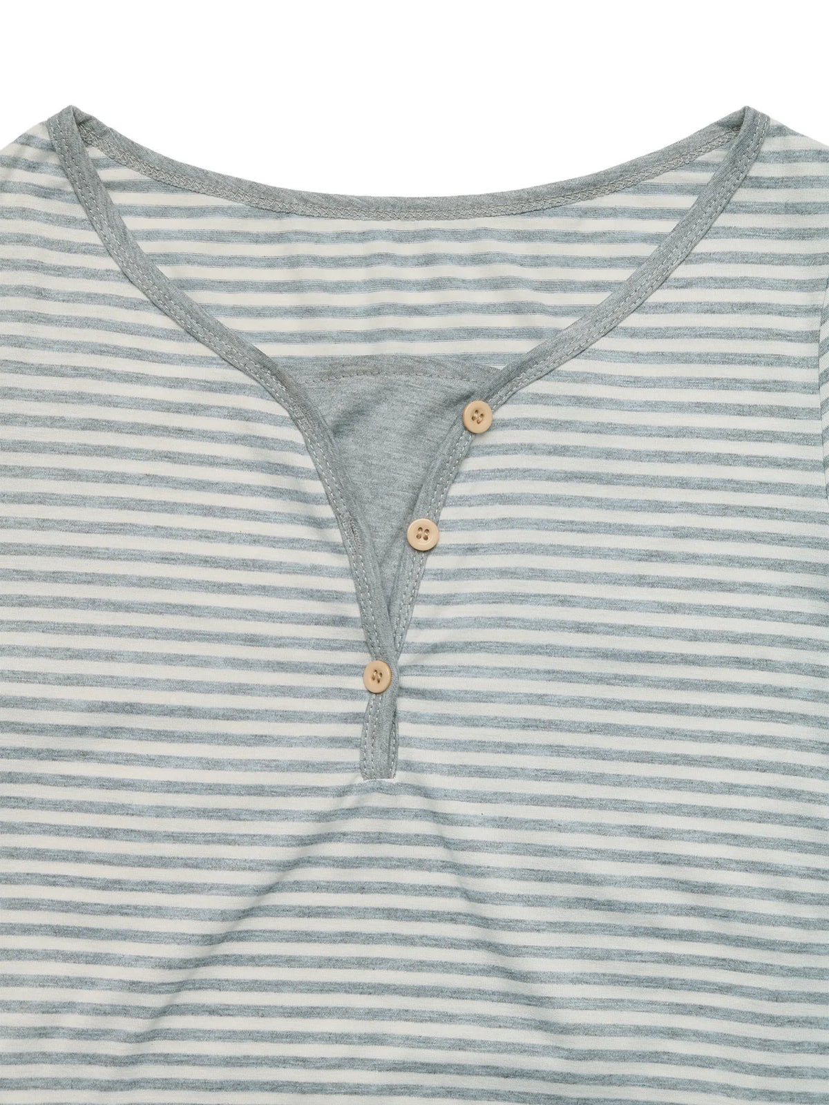 Striped Long Sleeve Casual T-Shirt
