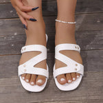 Open Toe Flats Sandals