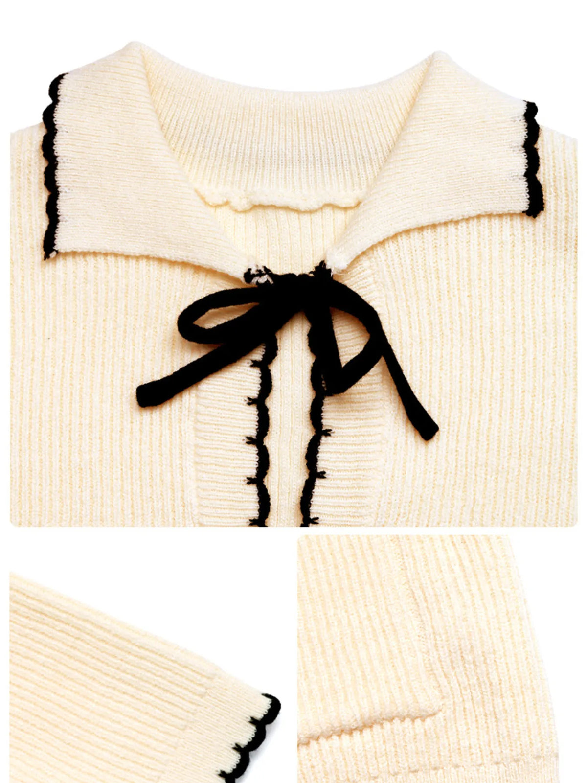 Tie Front Long Sleeve Cardigan