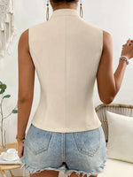 Button Down Vest Coat