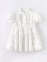 Children's Elegant Tiered Ruffle Dress
