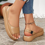 Open Toe Platform Sandals