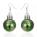 Christmas Ball Drop Earrings