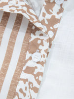 Leopard Striped Western Casual Shirt