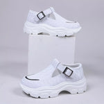 Round Toe Platform Loafers
