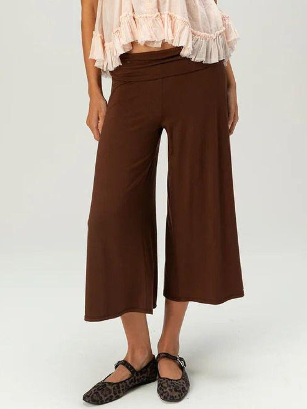 Wide Leg Capris