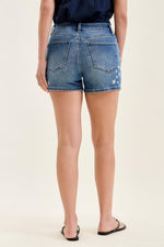 Judy Blue High Rise Slim Short with Star Splatter