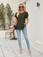 Round Neck Short Sleeve T-Shirt