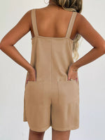 Sweetheart Neck Wide Strap Romper